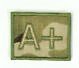 New British Army MTP Blood Group Patches (A+, B+, O+)