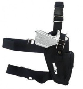 New Milbro Tactical Black Leg Holsters