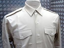 British Army Genuine New Fawn All Rank Long Sleeve Shirts