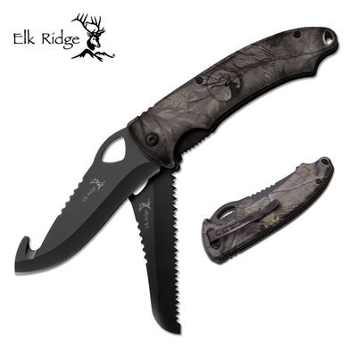 Elk Ridge ER-546CA Folding 2 Blade Knives