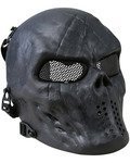 New Skull Mesh Masks - Black BB Air Soft