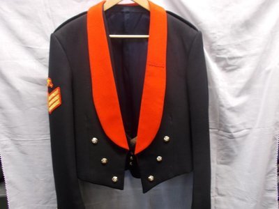 British Army Genuine Used Royal Artillery Sgt Mess Dress Jacket & Waistcoat Uniforms