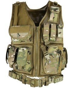 New Cross Draw Air-Soft Tactical Vests - BTP Tac-Vest