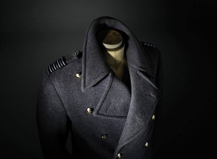 Royal Air Force Genuine Blue Greatcoat, Size: 42"