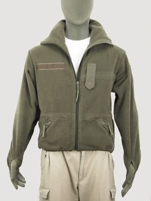 Austrian Army Genuine Used fleece jackets in sage green