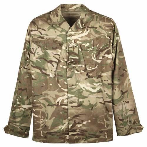 British Army Genuine Issue MTP CS95 Barrack Dress Shirts Multicam Button British Army Genuine Issue MTP CS95 Barrack Dress Shirts Multicam Button