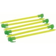 British Army New Genuine Issue Fibreglass Tent Pegs - Pack of 6 British Army New Genuine Issue Fibreglass Tent Pegs - Pack of 6