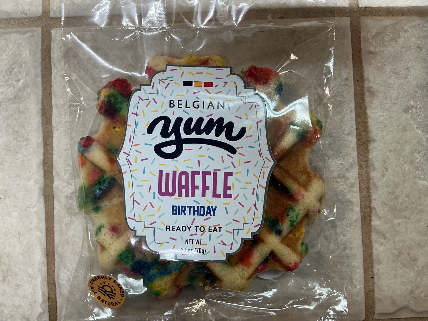 Birthday Waffle - 2.5oz