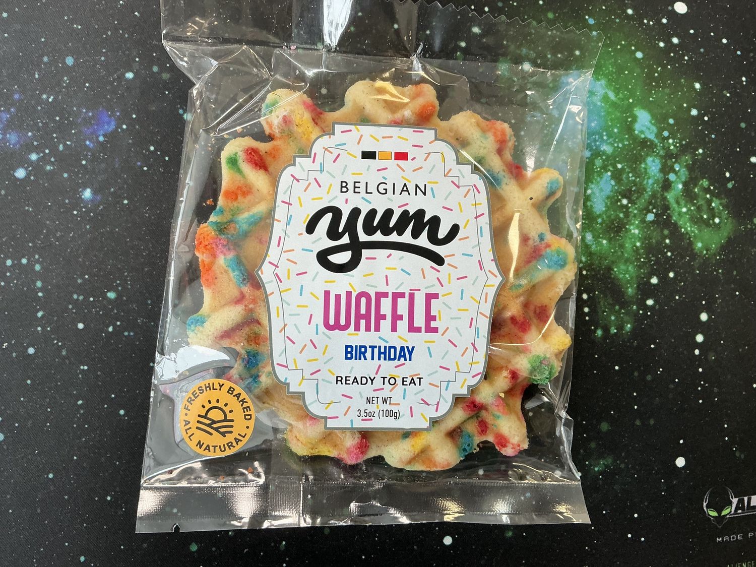 Birthday Cake Waffle