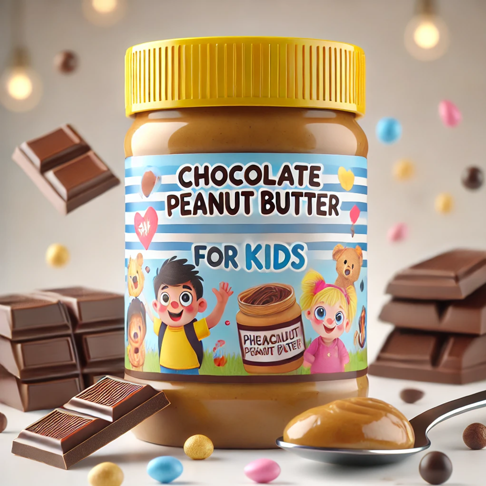Mantequilla de Maní para Niños (Sabor Chocolate)