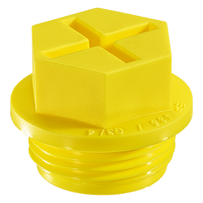 Kunststoff Dichtschraube 1/4" AG