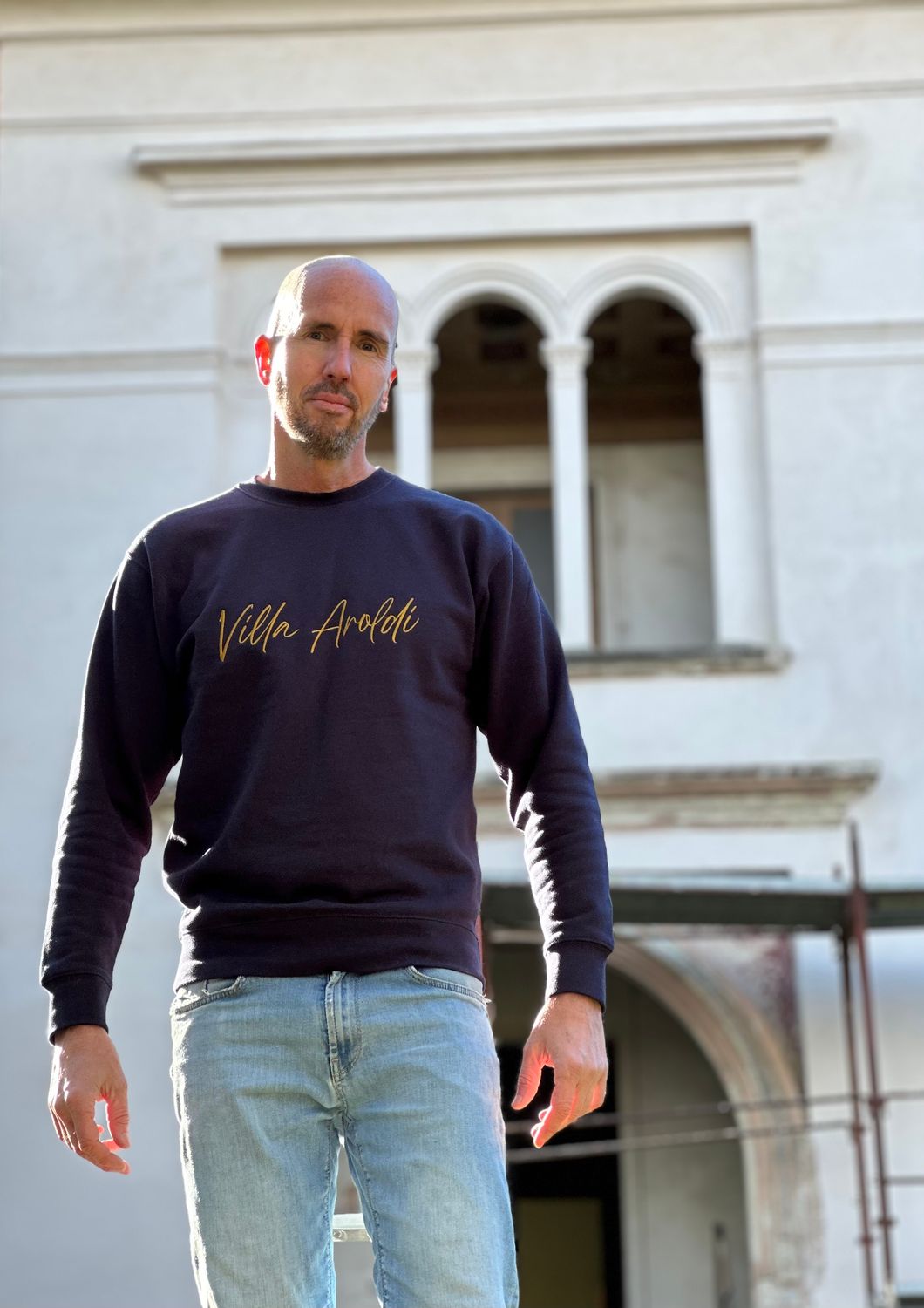 The &quot;Villa Aroldi&quot; Embroidered Sweatshirt