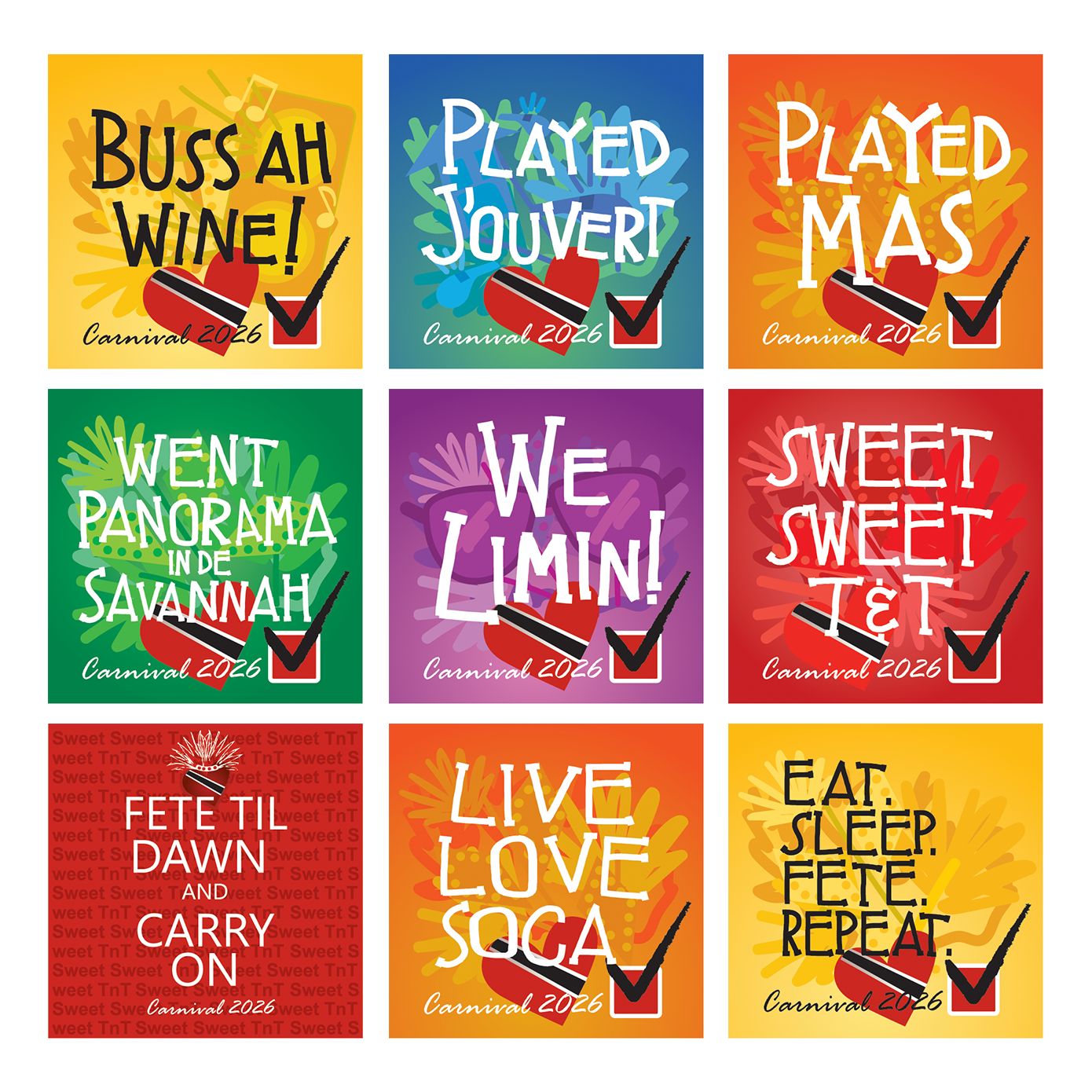 Carnival Collection - "I was dey!"