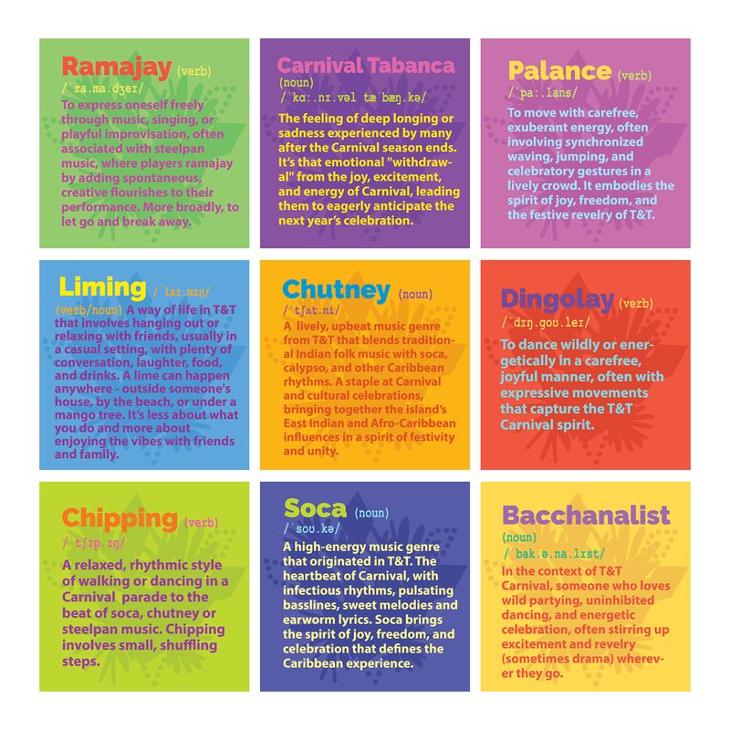 Carnival Collection - Trini Dictionary