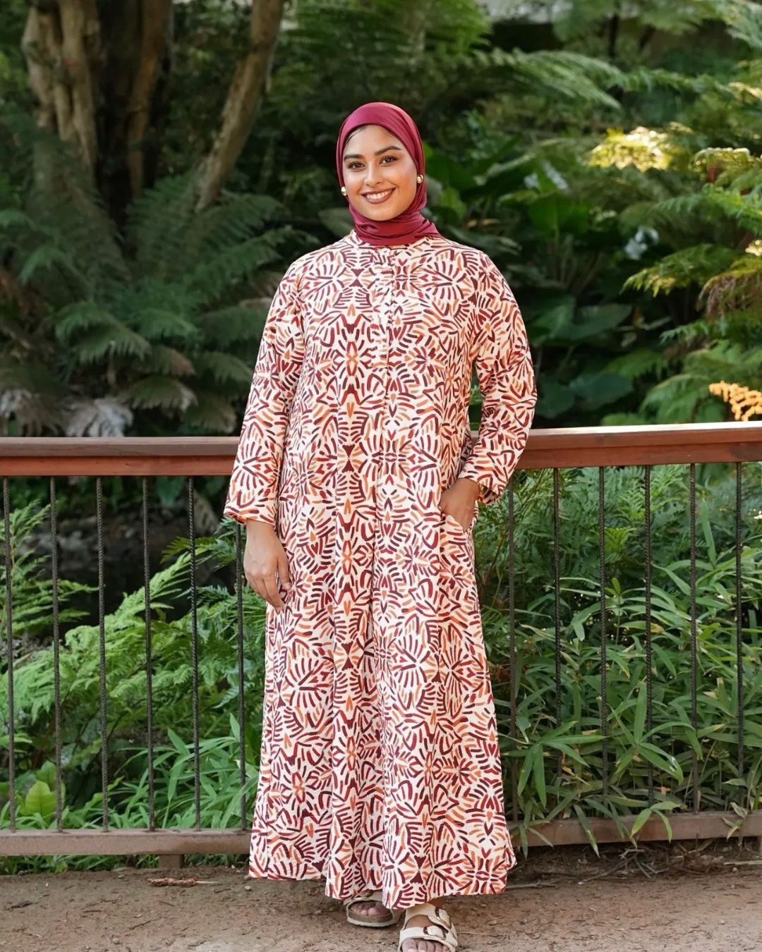 Broad Hem Dress