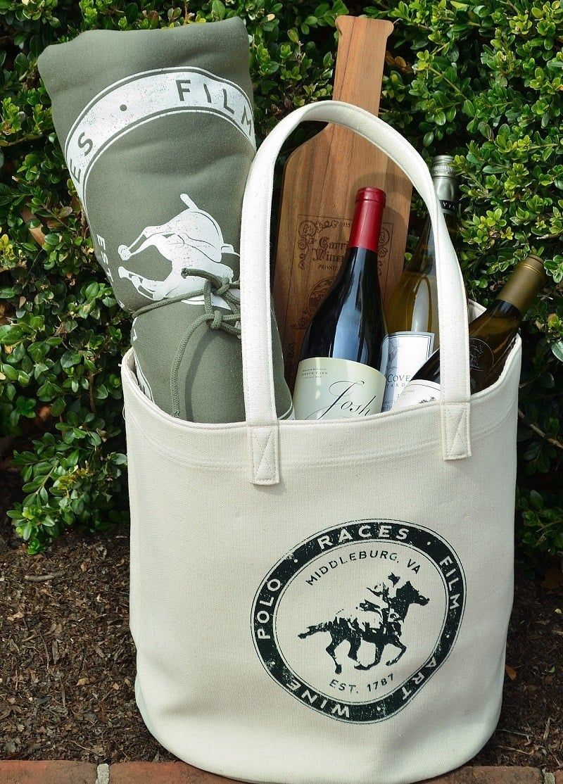 Chloe's Custom Middleburg Designs Chloe's Custom Middleburg Designs, Color: Canvas Race Tote