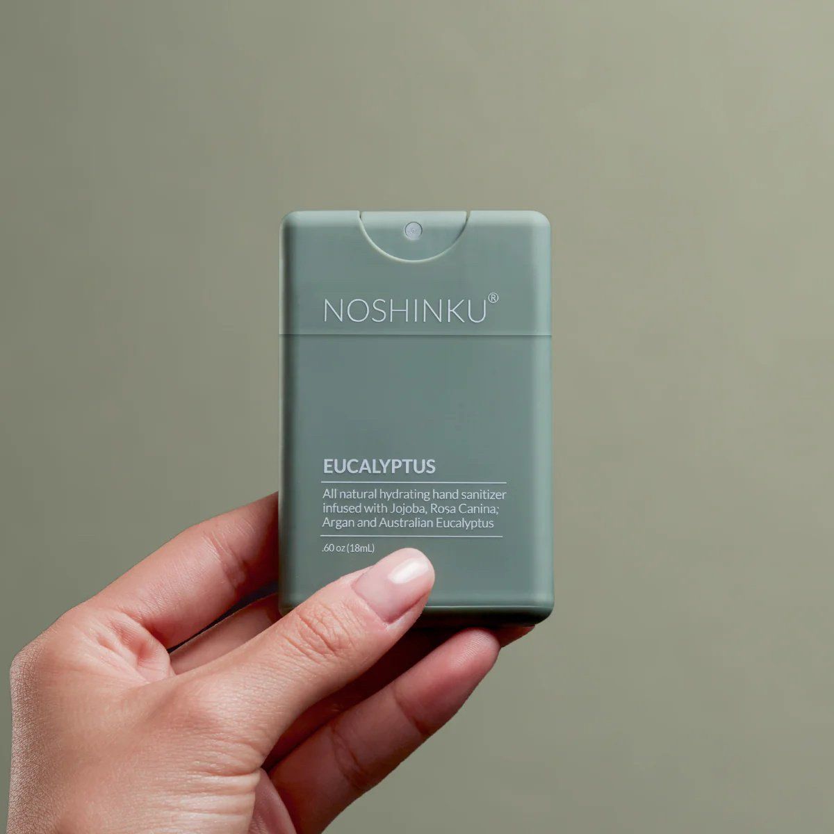 Noshinku Norishing Refillable Hand Sanitizer, Scent: Eucalyptus