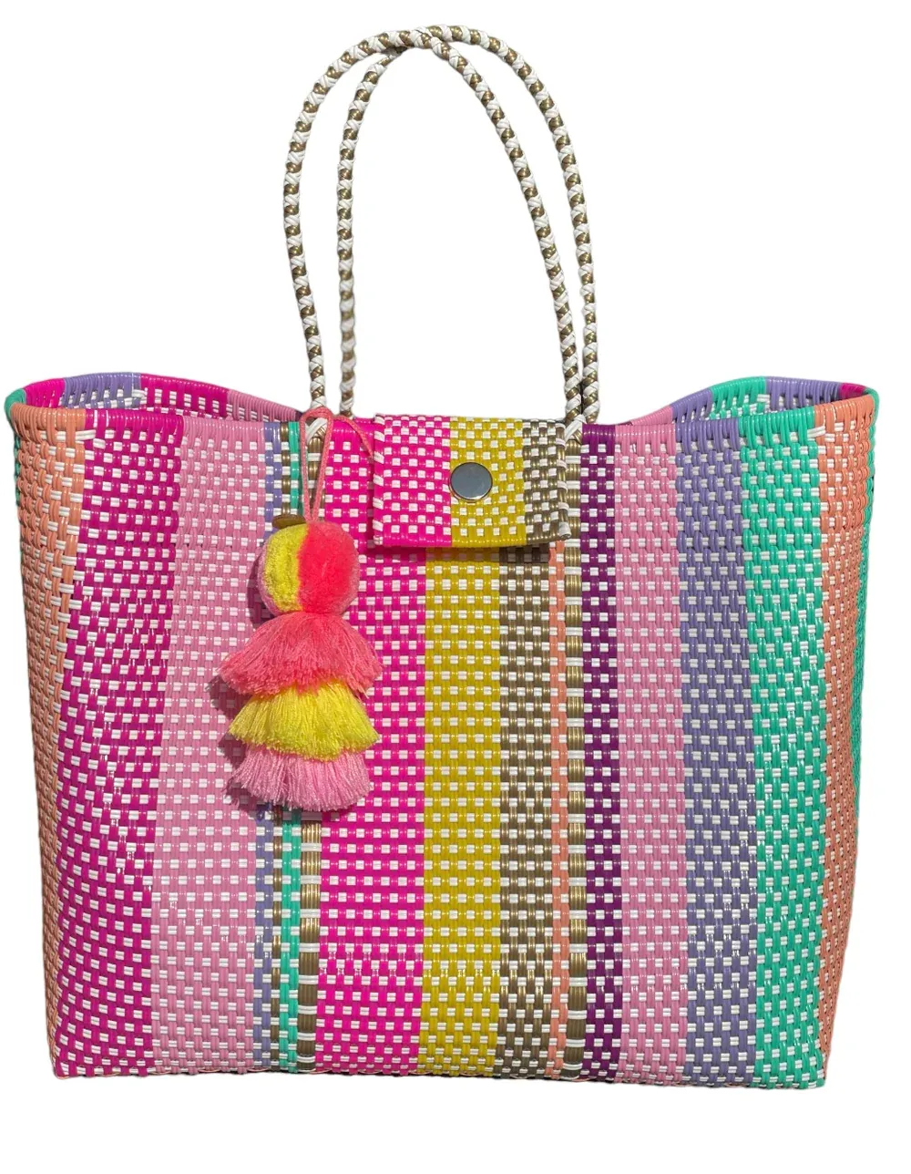 Squeeze De Citron Citron Tote, Color: SUNSHINE RAIN