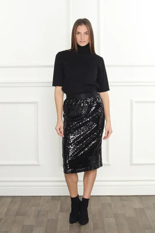 Zero Degree Celsius Sequin Skirt