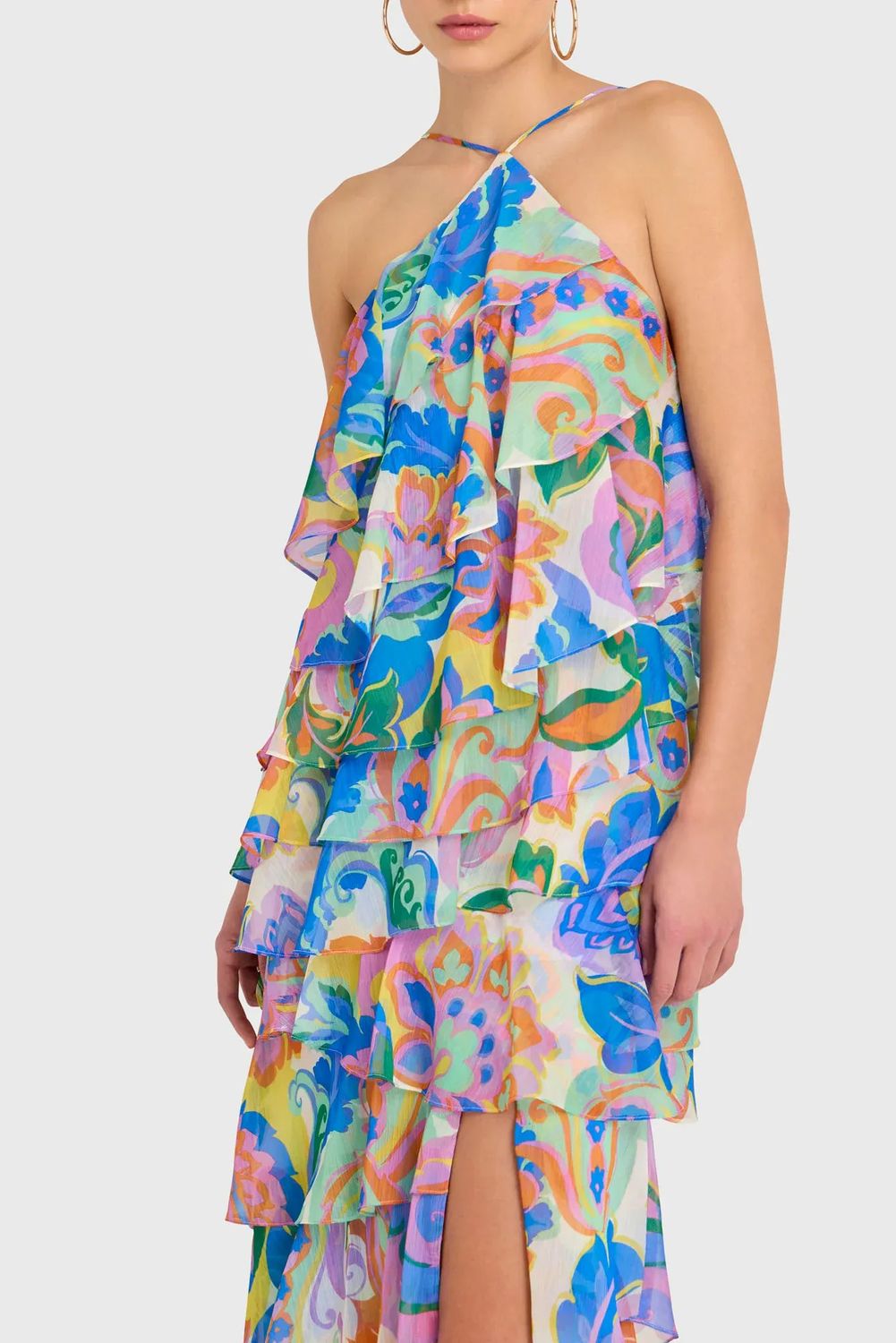 Amanda Uprichard POSIE  Maxi, Color: FLEETWOOD, Size: S