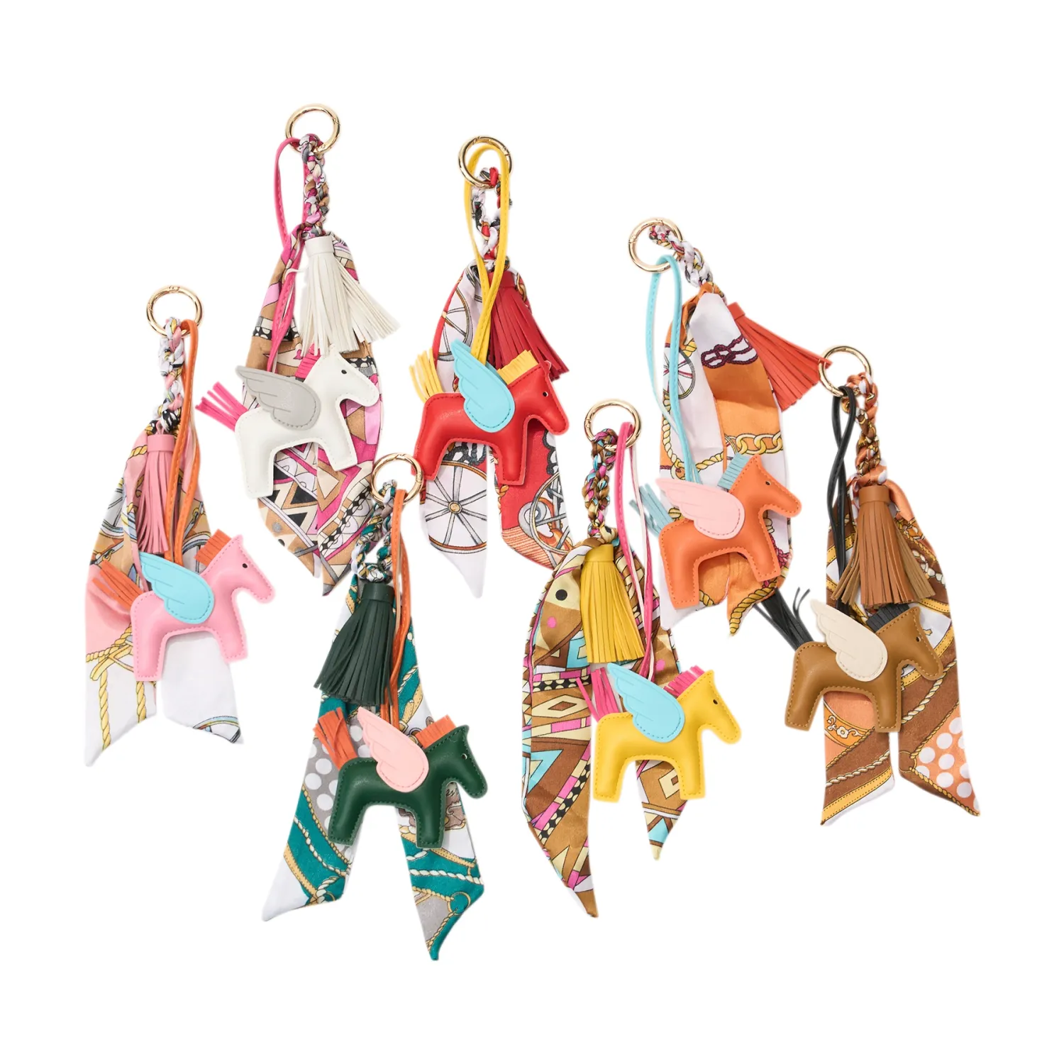 Horse w/Scarf Bag Charm