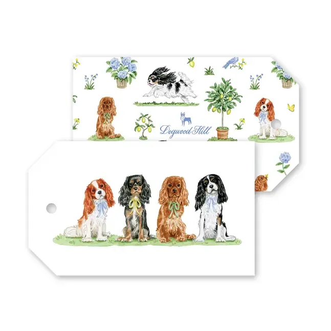 Cavalier Garden Gift Tag