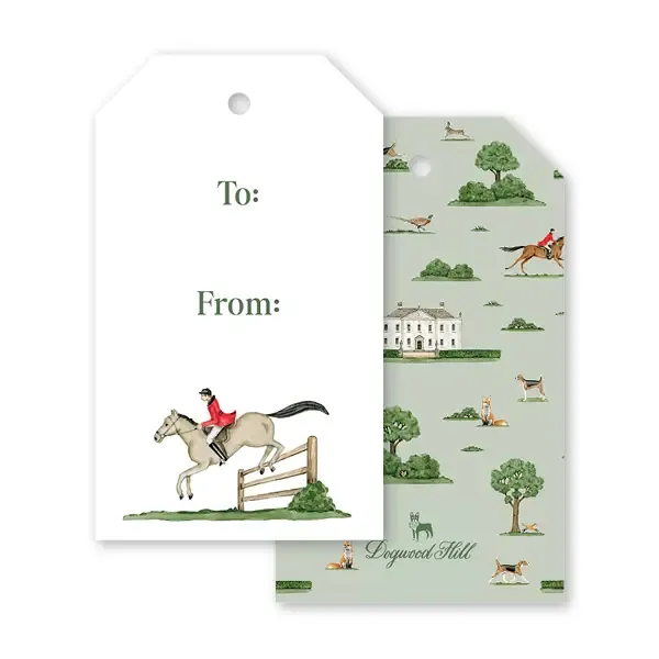 Fox Hunt Gift Tags