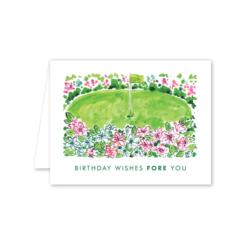Masters Birthday Single Card