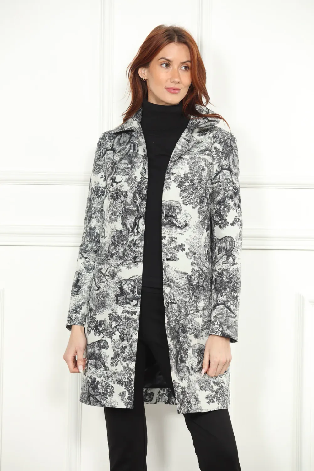 Zero Degrees Celsius French Toile Coat