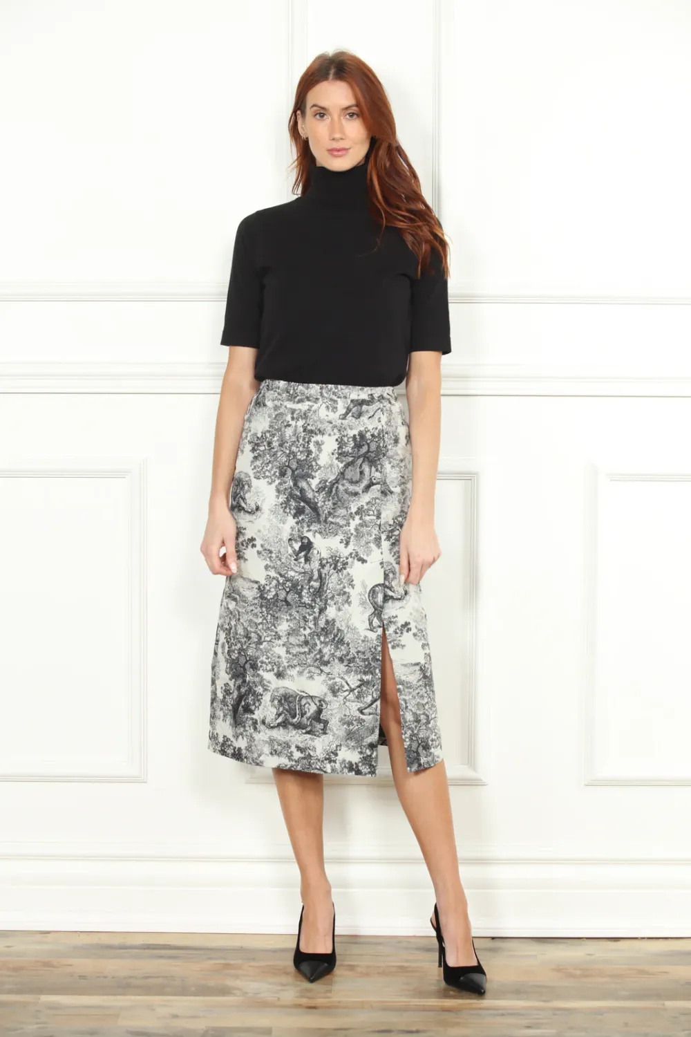 Zero Degrees Celsius French Toile Skirt