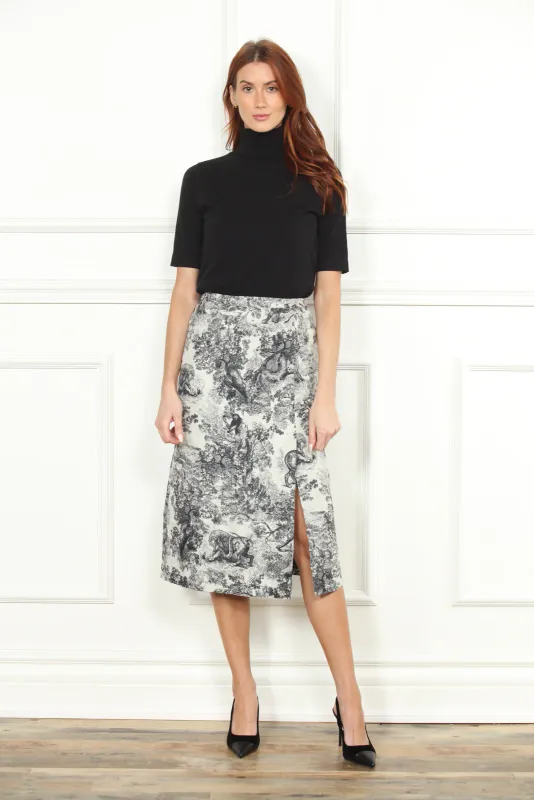 Zero Degrees Celsius French Toile Skirt