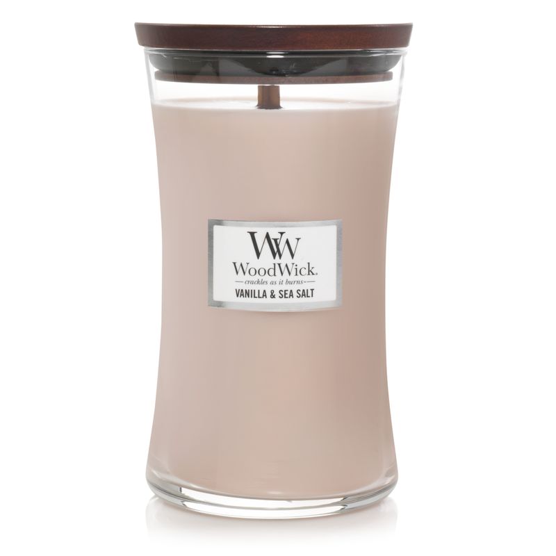 Woodwick Vanilla &amp; Sea salt