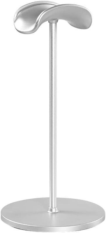 Geekria Aluminum Headphone Stand, Headset Holder Earphone Stand with Aluminum Supporting Bar Flexible Headrest TPE Solid Base for All Headphones Size Geekria Aluminum Headphone Stand, Headset Holder Earphone Stand with Aluminum Supporting Bar Flexible Headrest TPE Solid Base for All Headphones Size