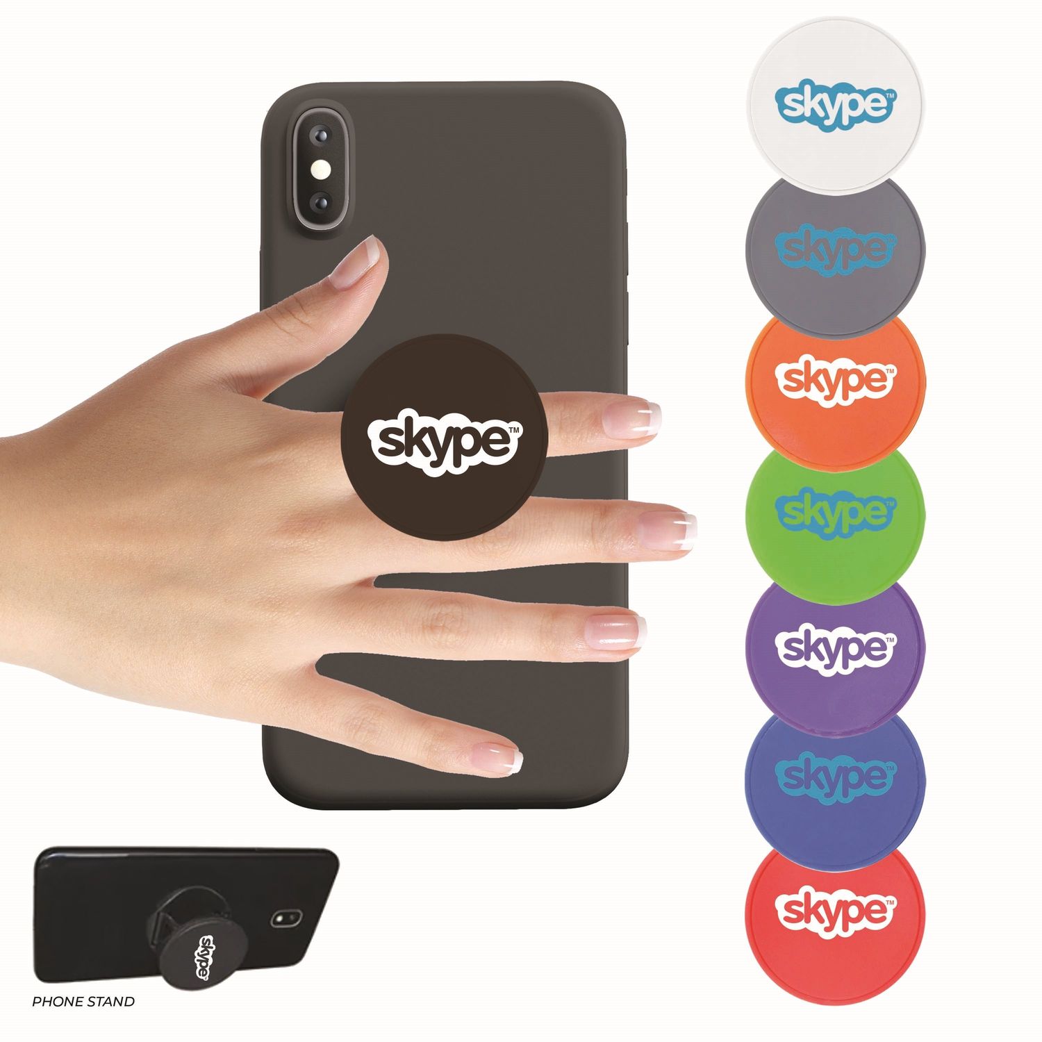 Round Phone Grip
