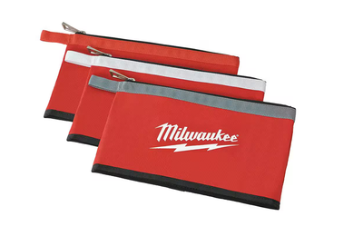 12 in. Zipper Tool Bag in Multi-Color