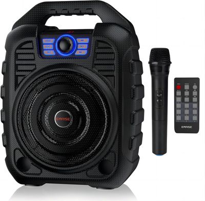 EARISE T26 Portable Bluetooth PA Speaker System with Wireless Microphone