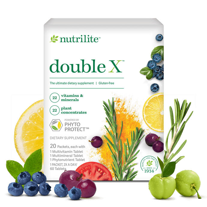 Nutrilite™ Double X™ Multivitamin – 10-day Supply (20 Packets)