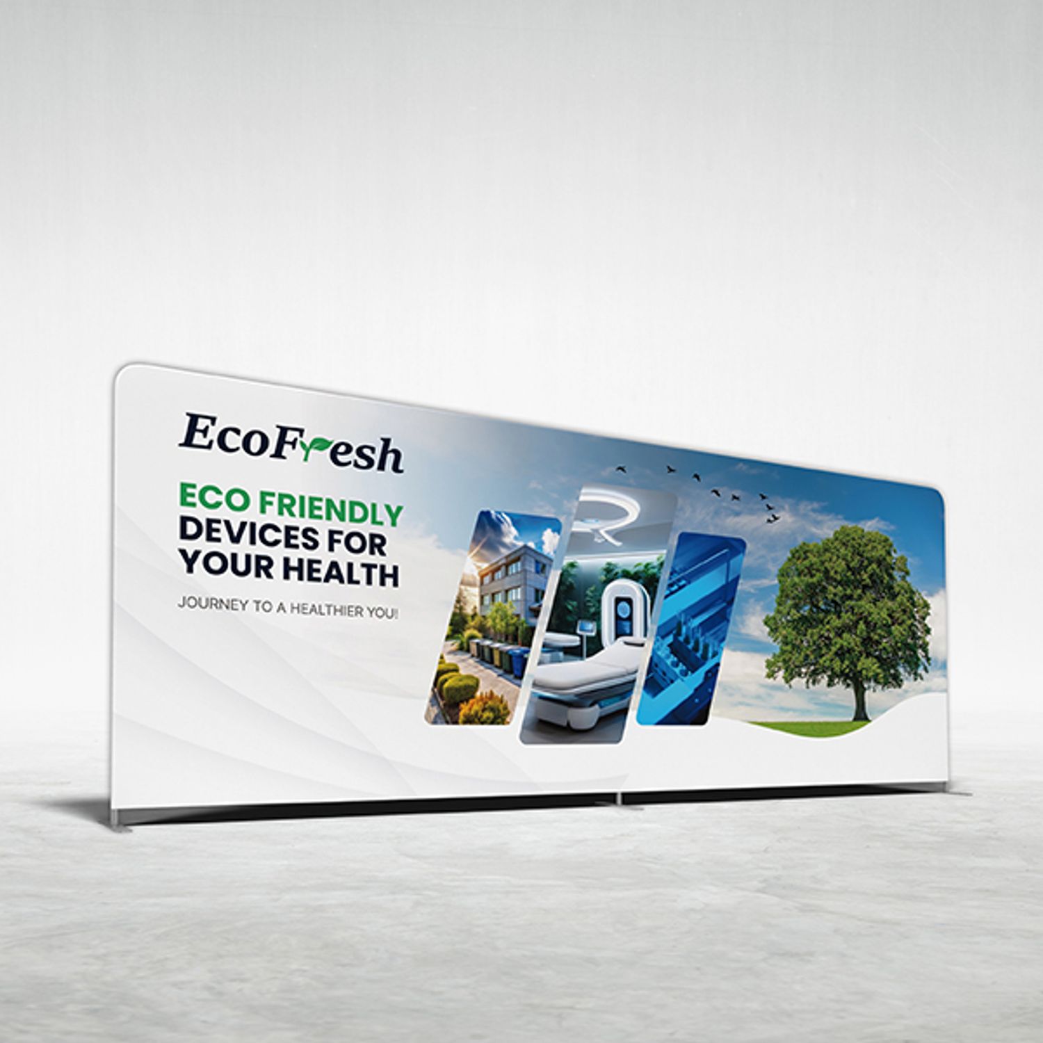 20ft Helium by Ensemble Tension Fabric Trade Show Display
