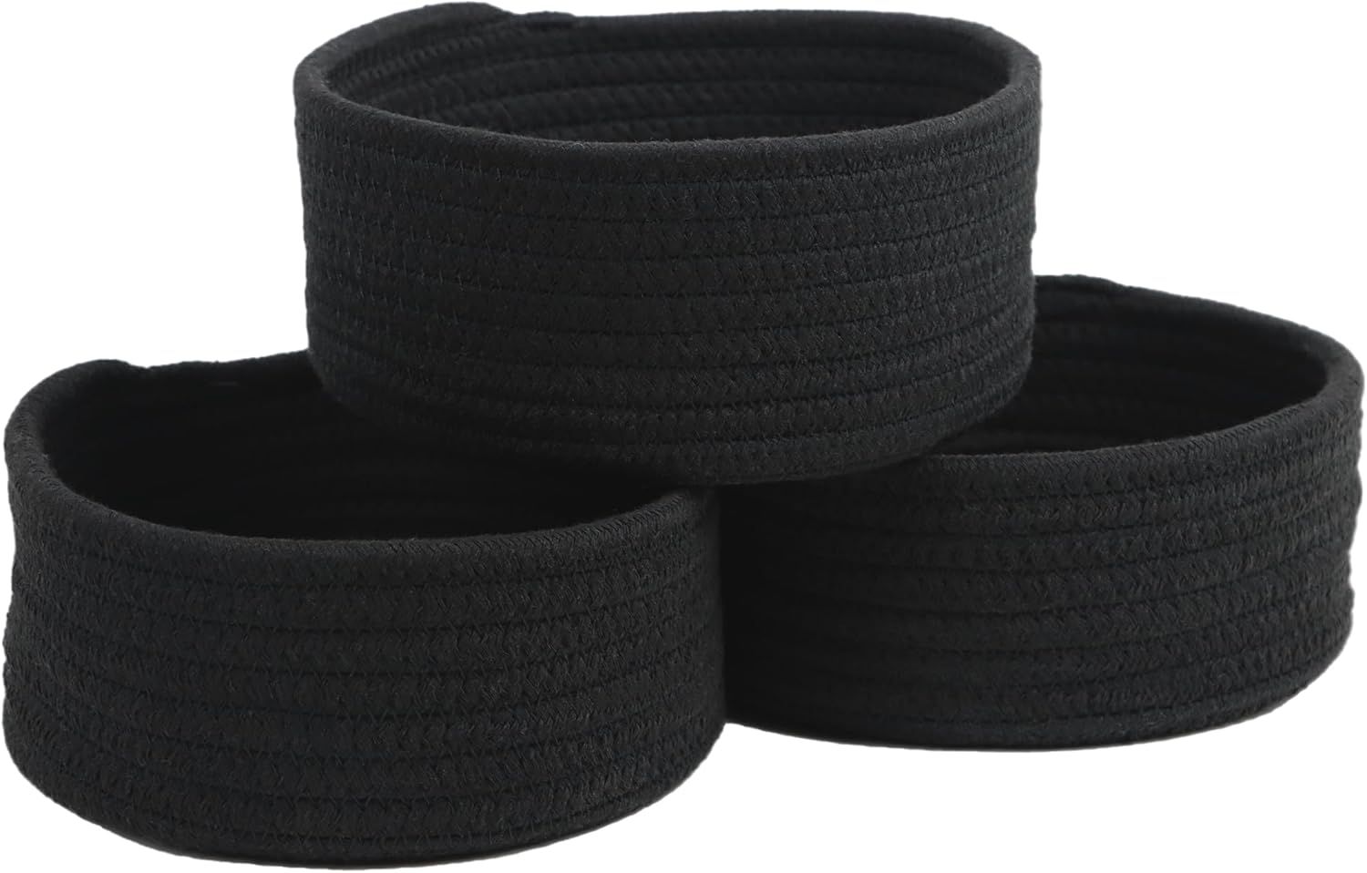 Small Basket, Set of 3 Woven Baskets