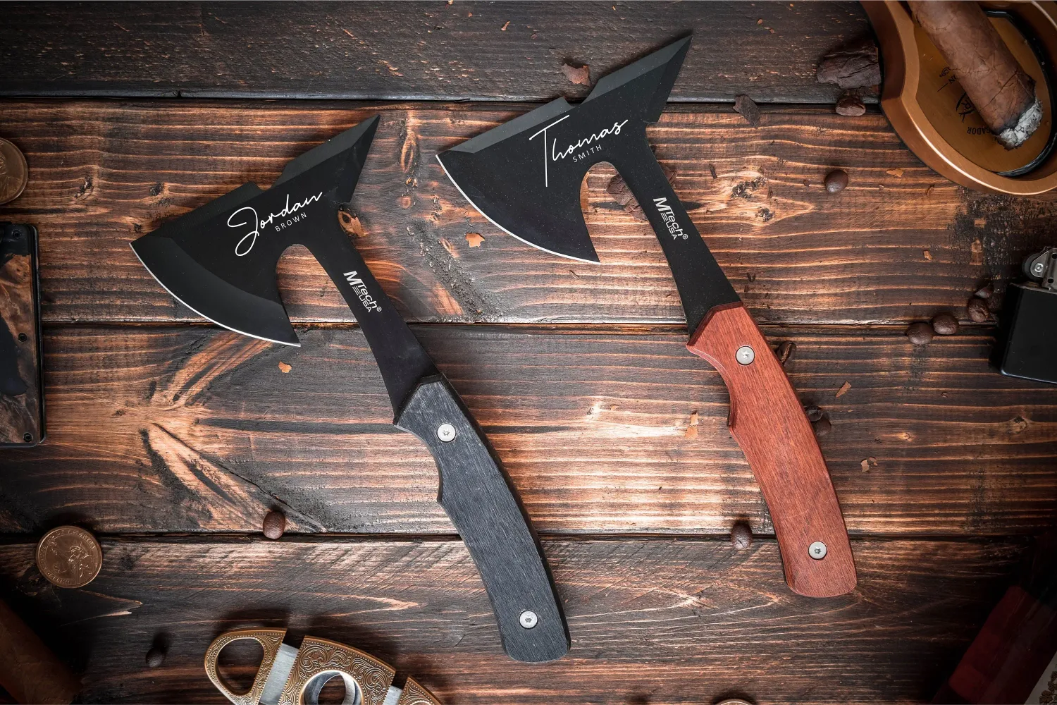 PERSONALIZED ENGRAVED AXE