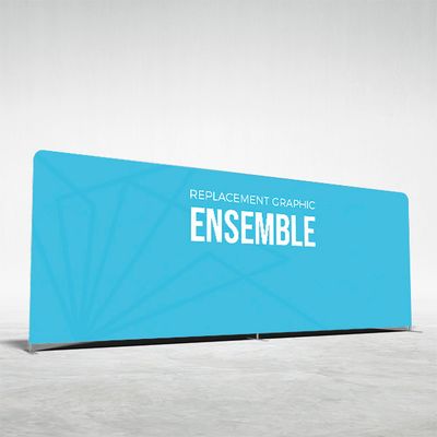 20ft Helium by Ensemble Tension Fabric Display - Replacement Graphic