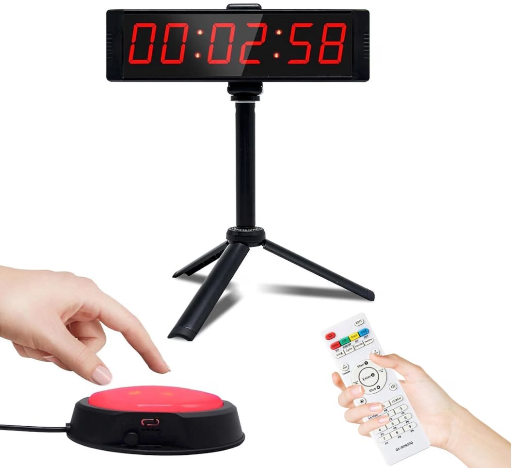 Large Stopwatch with Start/Stop Button