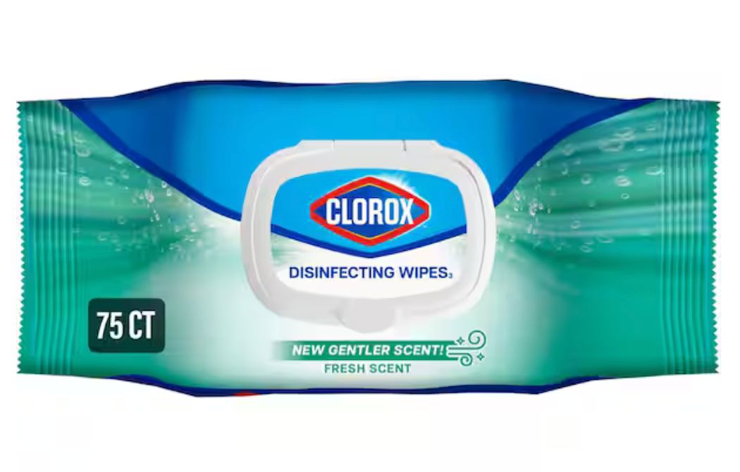 75-Count Fresh Scent Bleach Free Disinfecting Cleaning Wipes