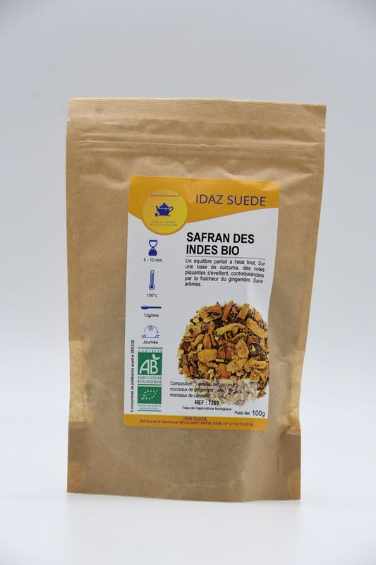 SAFRAN DES INDES BIO
