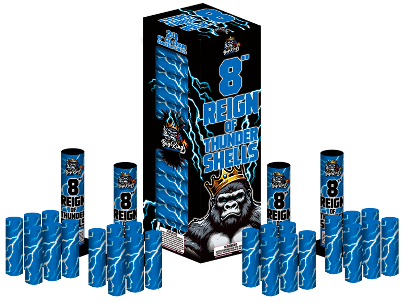 8" REIGN OF THUNDER SHELLS
