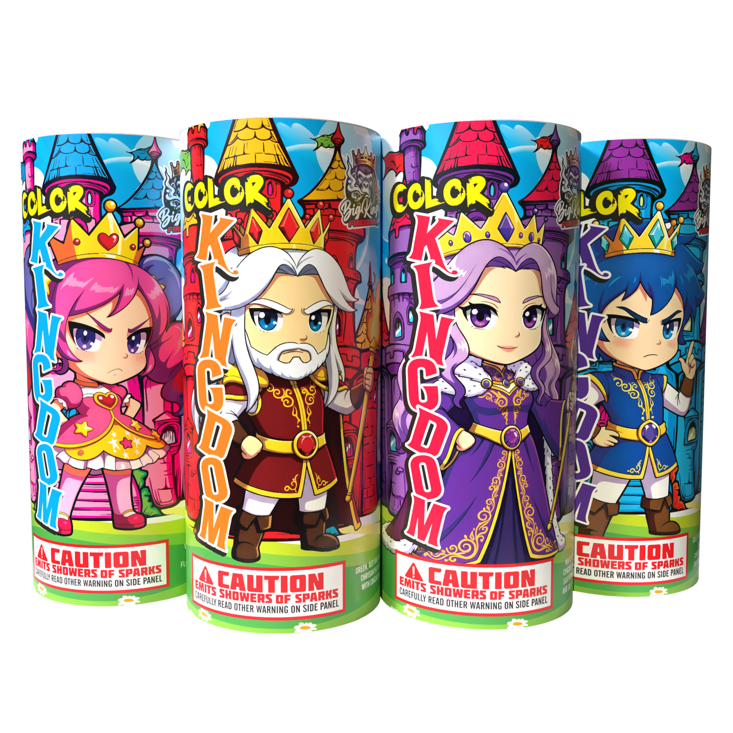 COLOR KINGDOM ASSORTED FOUNTAINS