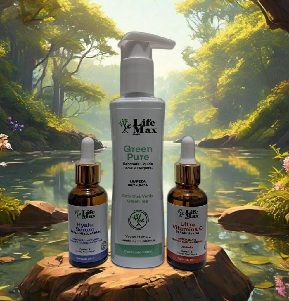 KIT SKIN CARE REJUVENESCEDOR DA PELE