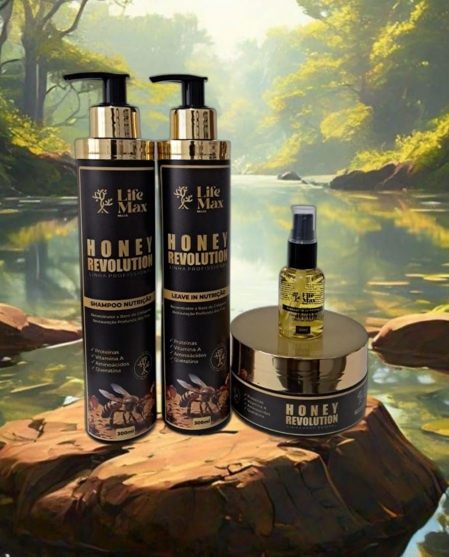 KIT NUTRIÇÃO HOME CARE - HONEY REVOLUTION
