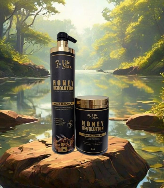 KIT SALÃO - NUTRIÇÃO - HONEY REVOLUTION