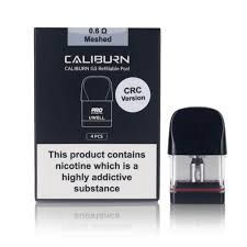 Caliburn G3 Pods, Size: 0.6 2ML